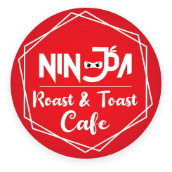 Ninja Roast and Toast Cafe - Logo